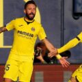 Villarreal CF - CA Osasuna (3-1). Na fotografii autor hattricka Jose Luis Morales oraz Alex Baena. Źródło: ESPN.com.